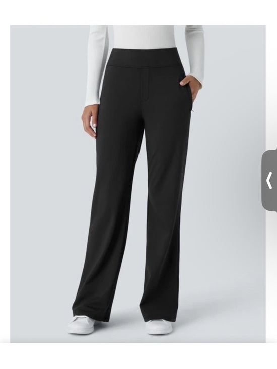 HALARA Pants - Viral Ultra tall HalaraFlex Stretch Work Pant Mid Rise Side Work Flare Pants
